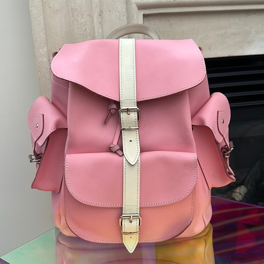 Limited edition Leather Grafea Barbie Style Backpack